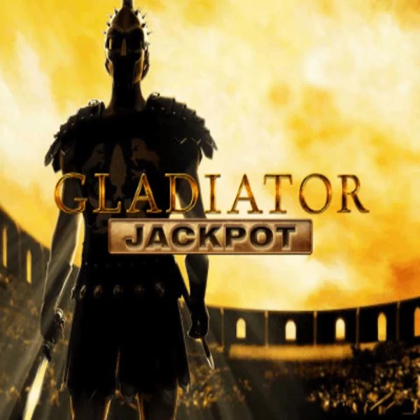 Gladiator Jackpot online game logo by Playtech on betamo.vip
