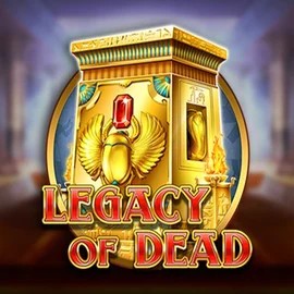 Official Slots logo: Legacy of Dead by Play'n GO at Betamo Casino