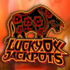 Lucky Ox Jackpots online game logo by Rival on betamo.vip