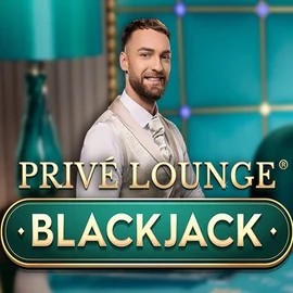 Privé Lounge Blackjack logo by Pragmatic Play at Betamo Casino