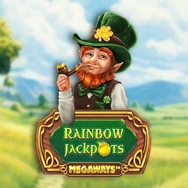 Rainbow Jackpots Megaways by Red Tiger Gaming, showcased at betamo.vip – game logo