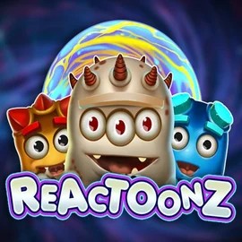 Reactoonz logo by Play'n GO Betamo Casino