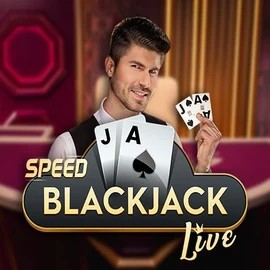 Speed Blackjack slot logo by Pragmatic Play at Betamo Casino
