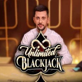 Unlimited Blackjack game by Ezugi – logo hosted on Betamo Casino